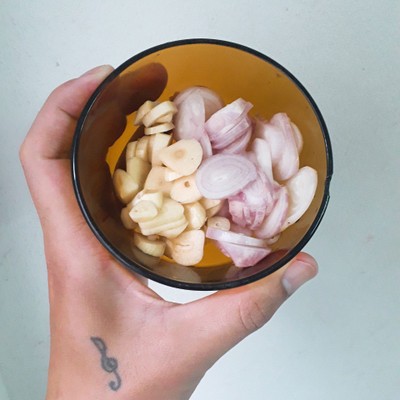 วิธีทำ กุ้งผัดพริกสด