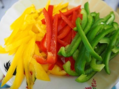 วิธีทำ Sautéed Onions&Peppers