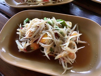 ส้มตำปูปลาร้า