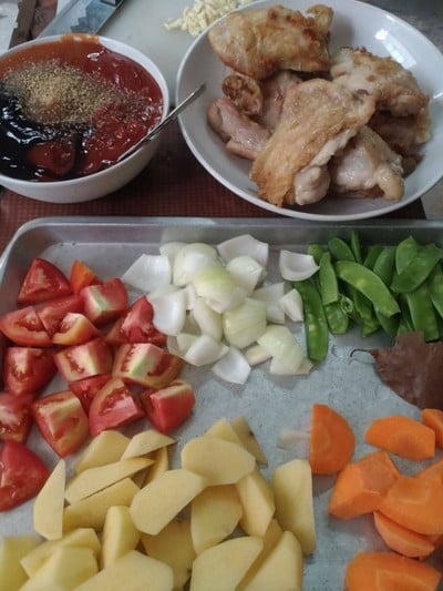 วิธีทำ ไก่อบซอส