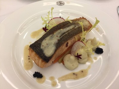 Crusted Seared Salmon