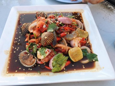 กระแตเมี่ยงปลาเผา ถลาง