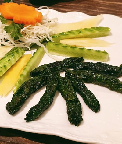 เนื้อย่าง ใบชะพลู