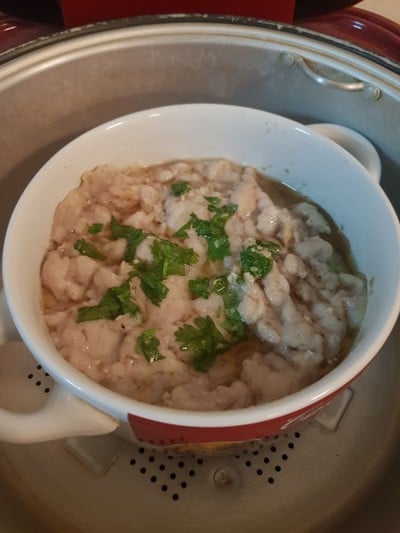 วิธีทำ หมูสับนึ่งปลาเค็ม