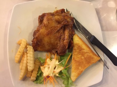 สเต๊กไก่สไปซี่