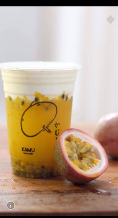 เมนูของร้าน Kamu Tea Terminal 21