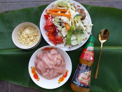 วิธีทำ ผัดผักรวมมิตร5สีดีต่อใจ วิธีทำ ผัดผักรวมมิตร5สีดีต่อใจ