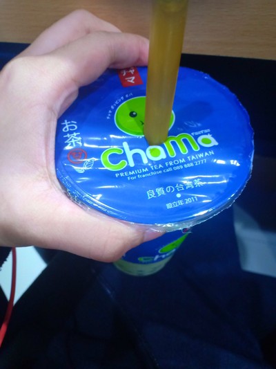 ชานมมัจฉะไข่มุก