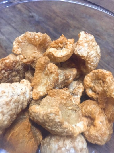 กากหมูเจียวกระเทียม