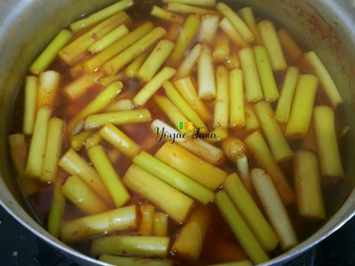 วิธีทำ แกงส้มหน่อกะลา ปลากระป๋อง