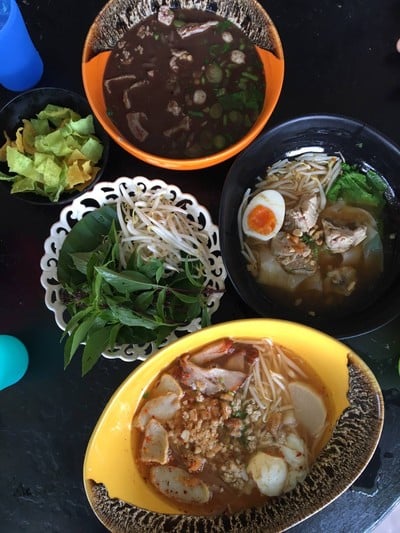 เมนูของร้าน ก๋วยเตี๋ยวเรือ.com