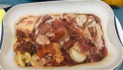 วิธีทำ หมูกระทะ หมักซอสข้นคนอร์ปรุงรส 
