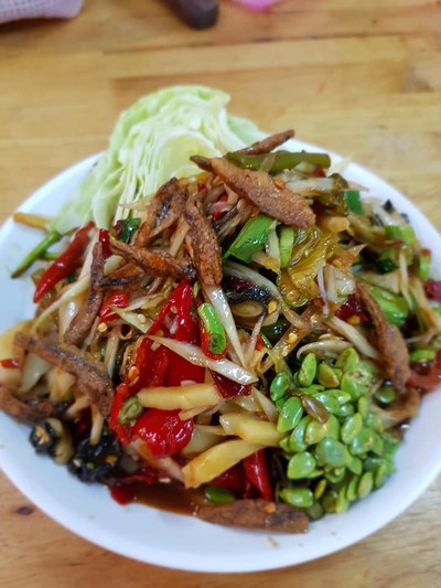 เมนูของร้าน ตำเว่อร์อุดร