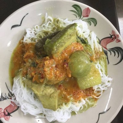 เมนูของร้าน มา-หา-ที เส้นสด เกาะสมุย