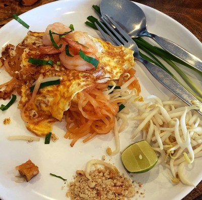 ผัดไทยกุ้ง