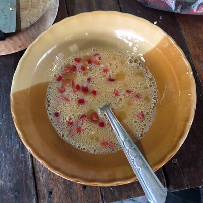 วิธีทำ ไข่เจียวทอดพริก 