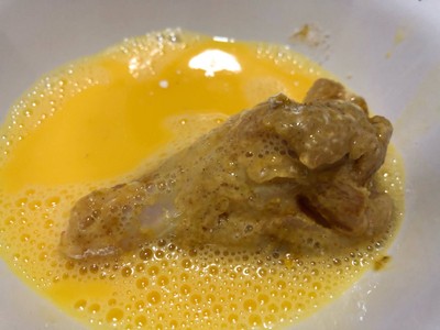 วิธีทำ ปีกบนไก่ทอดผงกะหรี่