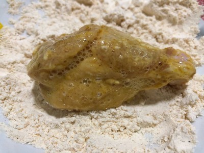 วิธีทำ ปีกบนไก่ทอดผงกะหรี่