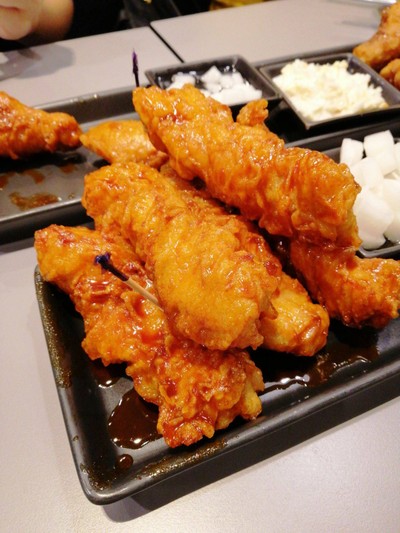 เมนูของร้าน BonChon เซ็นทรัลพลาซา บางนา