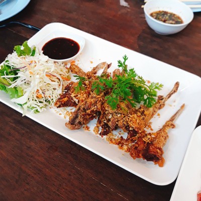 ปากเป็ดทอดกรอบ