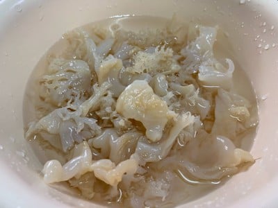 วิธีทำ แมงกะพรุนน้ำมันงา