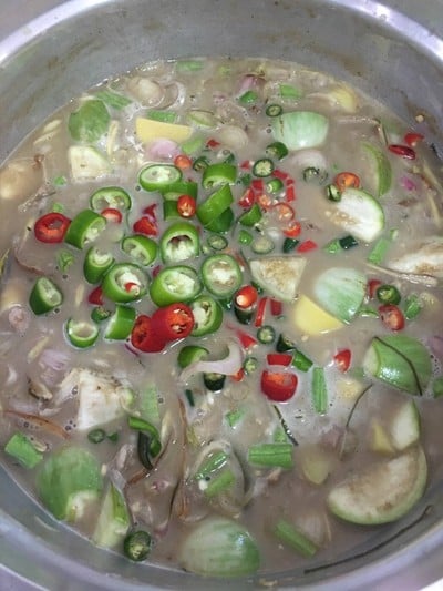 วิธีทำ “ปลาร้าหลนทรงเครื่อง” วิธีทำ “ปลาร้าหลนทรงเครื่อง”