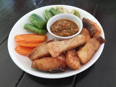 ปลานิลแดดเดียว