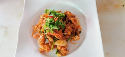 ปูนิ่มผัดซอสไข่เค็ม