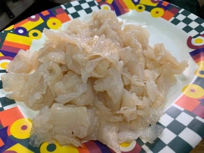 วิธีทำ แมงกะพรุนน้ำมันงา