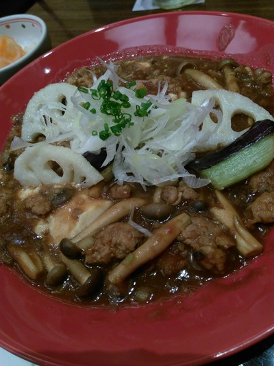 เต้าหู้ผัดซอสมาโฟ