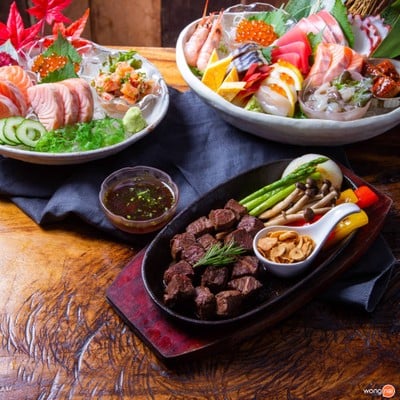 เมนูของร้าน Vazabi Izakaya Japanesefood Bar & Cafe'