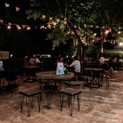 บรรยากาศ The Forest Cottage Garden