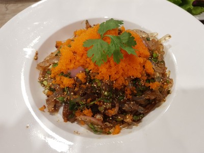 ลาบแก้วไข่กุ้ง