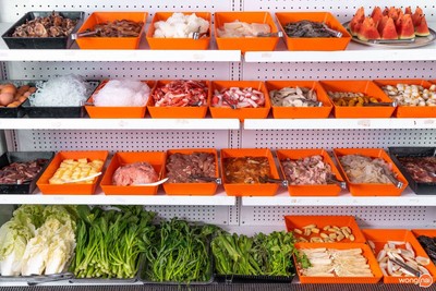 เมนูของร้าน หมูน้อยจิ้มซัง ชาบูบุฟเฟ่ต์