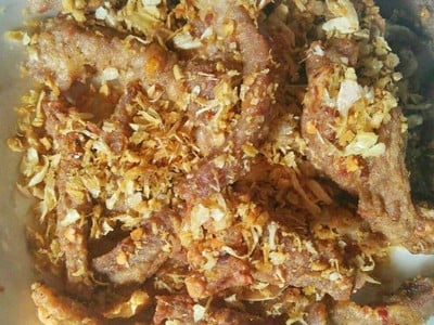 วิธีทำ หมูทอดพริกป่นน้ำปลา