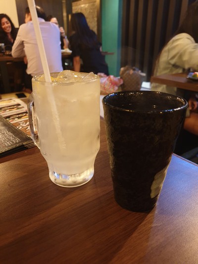 ชาร้อน+น้ำมะนาวโซดา