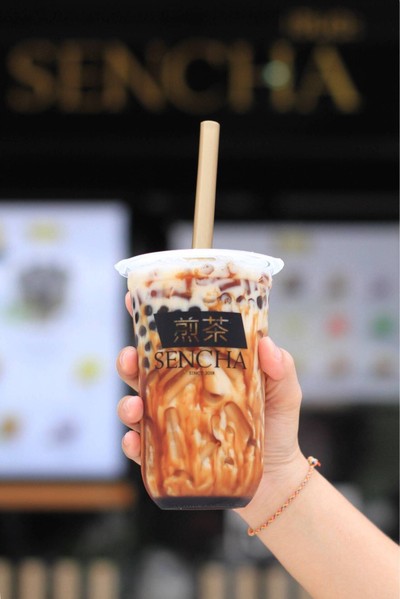 เมนูของร้าน เซนฉะ ชานมไข่มุก หาดใหญ่