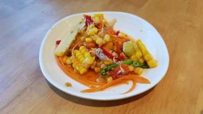 ตำข้าวโพด