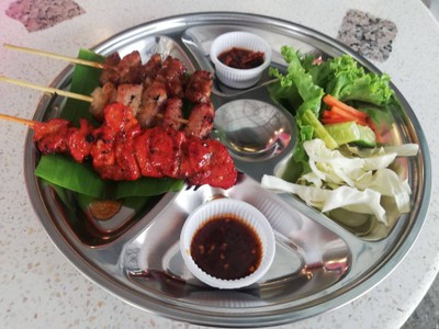 หมูย่างปลาร้าต้นตำหรับ G