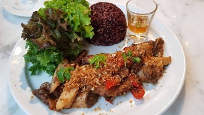 เมนูของร้าน สวนผัก โอ้กะจู๋ Siam Square One ชั้น3