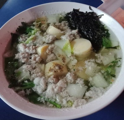 ต้มจืดเต้าหู้หมูสับ