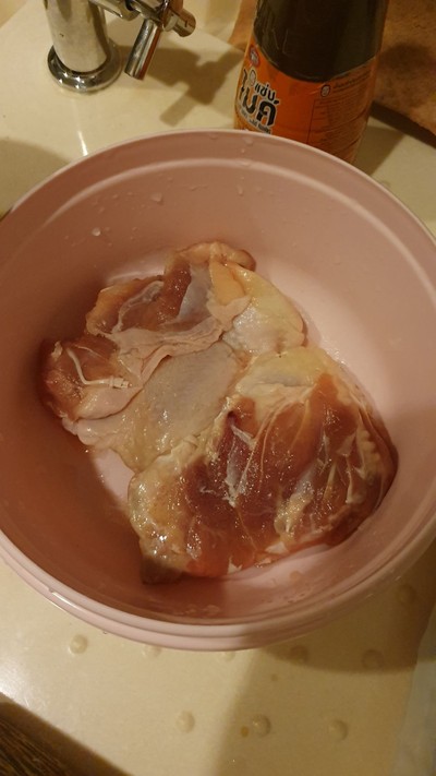 วิธีทำ ไก่อบปลาร้า(แซ่บ)