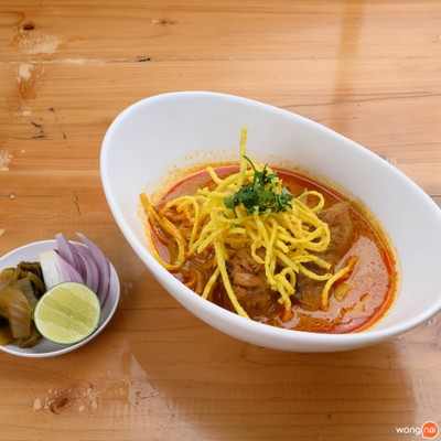 เมนูของร้าน ข้าวเส้นข้าวซอย