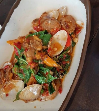 เมนูของร้าน ป้าเภา ลาดกระบัง