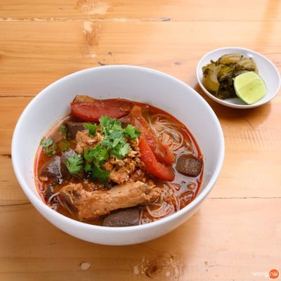 เมนูของร้าน ข้าวเส้นข้าวซอย