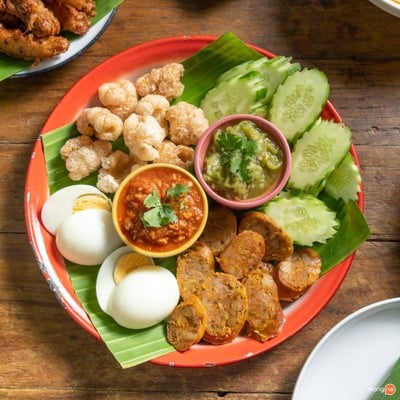 เมนูของร้าน ล้านเหนือน่าน อาหารเหนือ โชคชัย 4