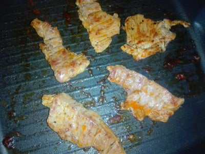 วิธีทำ หมูย่างพริกเผา วิธีทำ หมูย่างพริกเผา