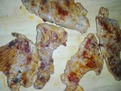 วิธีทำ หมูย่างพริกเผา วิธีทำ หมูย่างพริกเผา