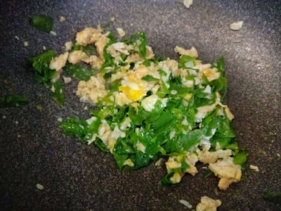 วิธีทำ ผักหวานผัดไข่