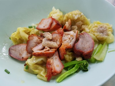 เกี๊ยวแห้ง พิเศษ